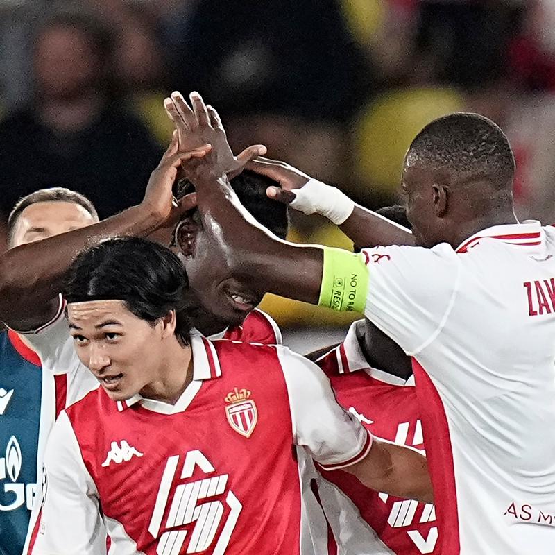 Monaco'dan ampiyonlar Ligi'nde gol ov