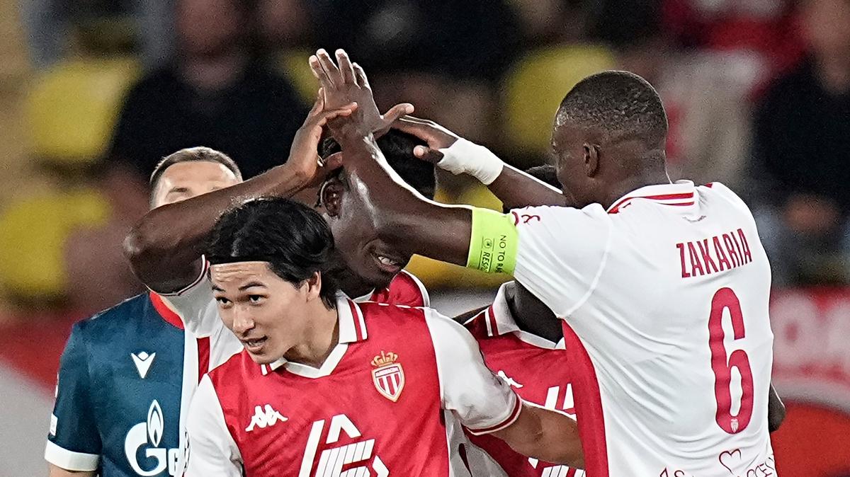 Monaco'dan ampiyonlar Ligi'nde gol ov