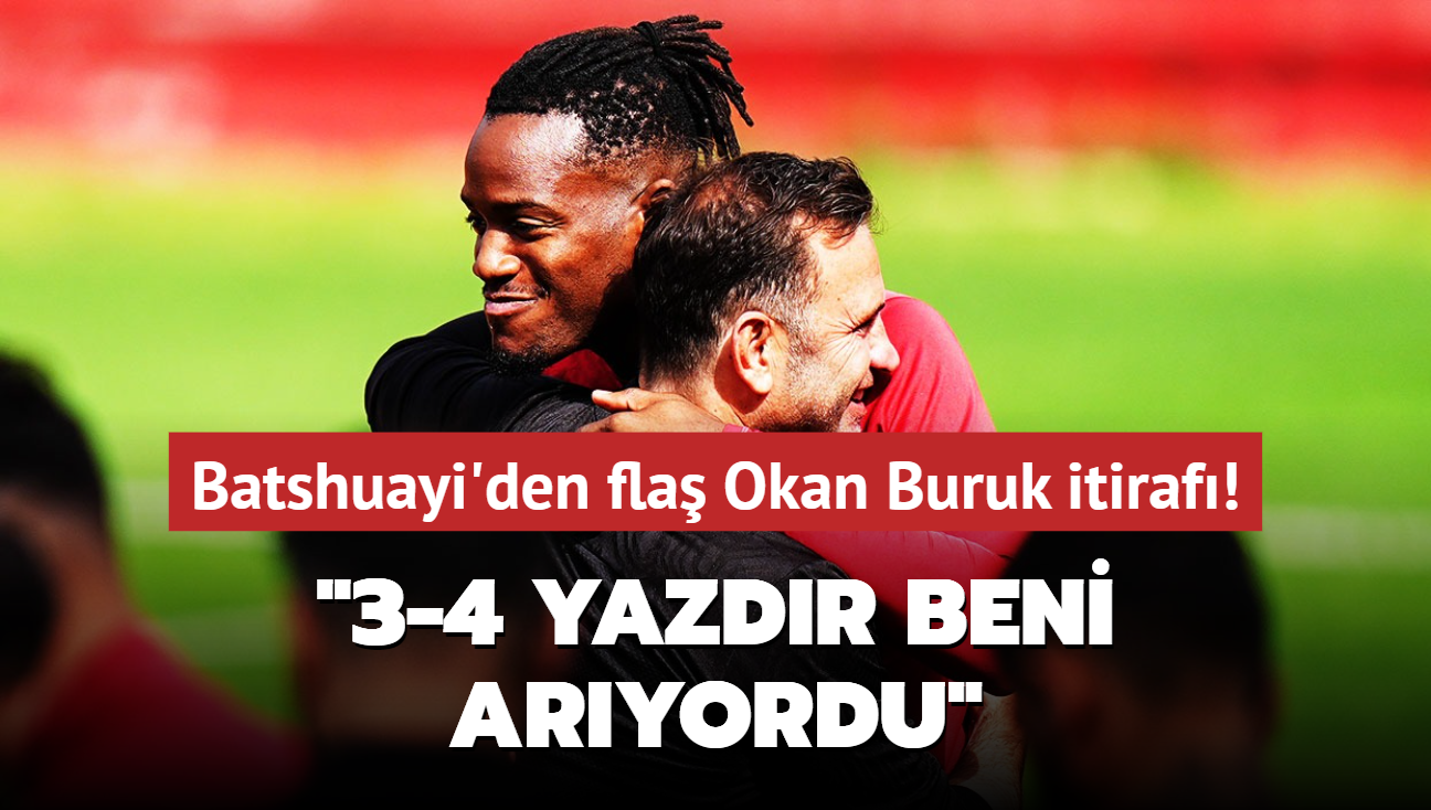 Batshuayi'den Fenerbahelileri kzdracak Okan Buruk itiraf! "3-4 yazdr beni aryordu"