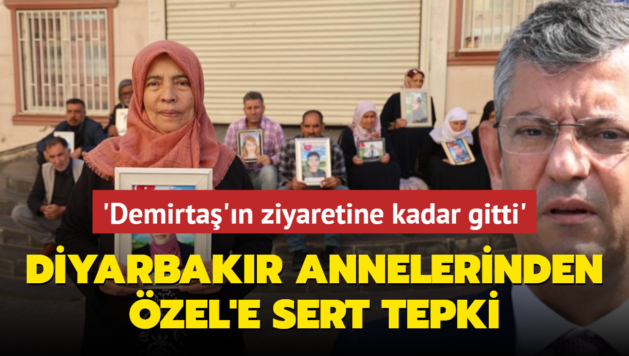 Diyarbakr annelerinden CHP lideri zel'e tepki: Edirne'ye Selahattin Demirta'n ziyaretine kadar gitti bizim yanmza gelmedi