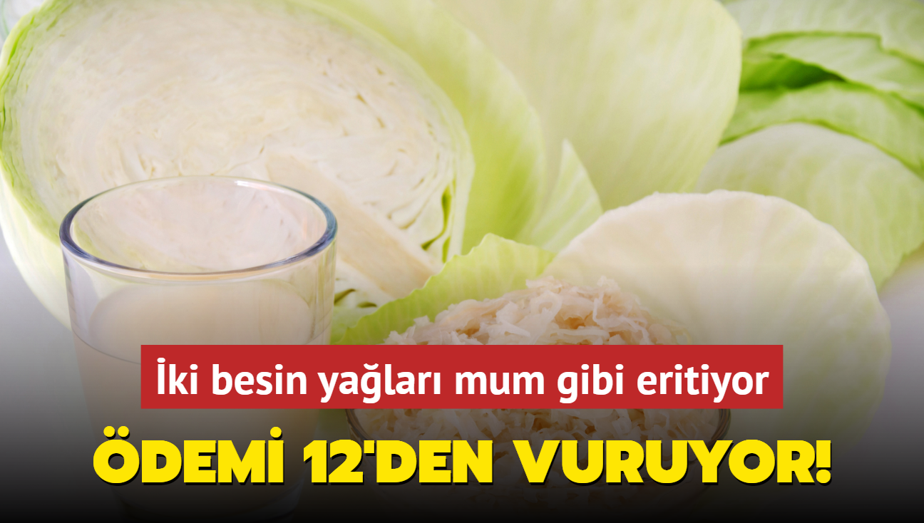 demi 12'den vuruyor! ki besin yalar mum gibi eritiyor, haftada 5 kilo garanti