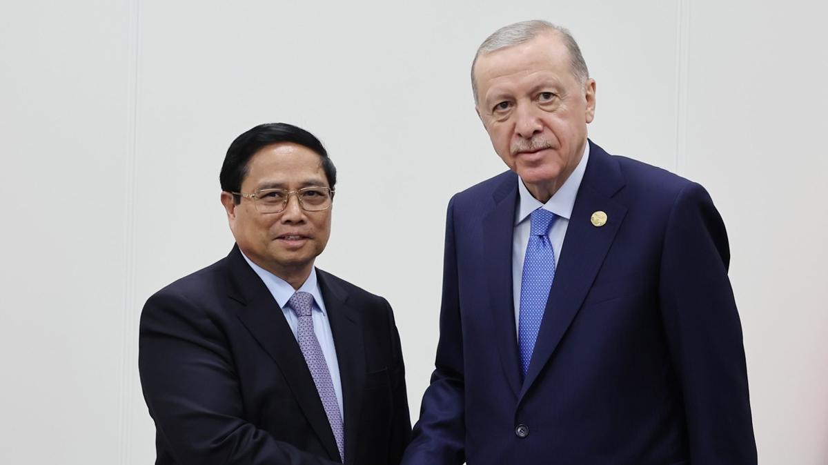 Bakan Erdoan, Vietnam Babakan Pham ile grt