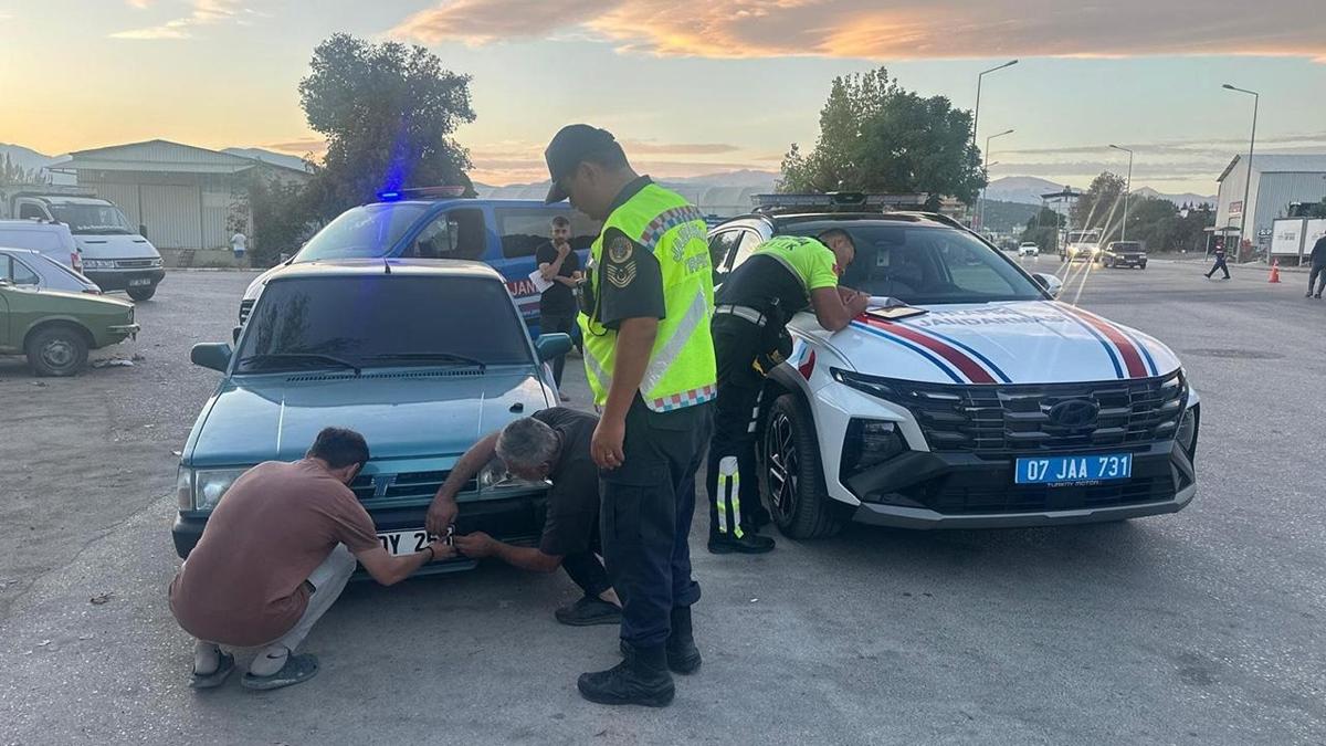 Hem plakasn deitirdi hem drift yapt: 74 bin 500 lira cezadan kurtulamad