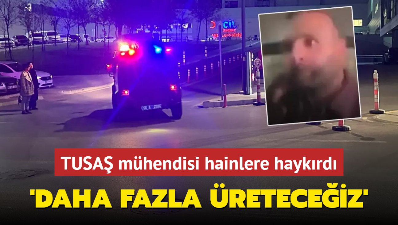 TUSA mhendisi: Hainlere inat daha fazla alacaz, daha fazla reteceiz