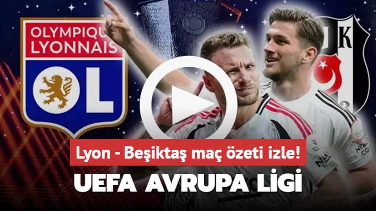 Lyon - Beikta ma zeti izle! UEFA Avrupa Ligi BJK ma zeti