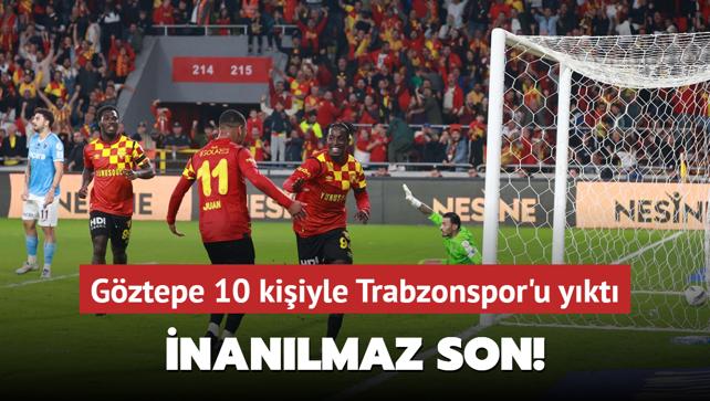 MA SONUCU: Gztepe 2-1 Trabzonspor