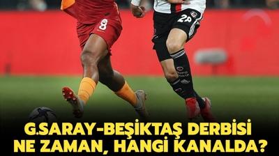 GS-BJK derbisi hangi kanalda canl yaynlanacak? Galatasaray-Beikta ma ne zaman, saat kata ve nerede oynanacak?