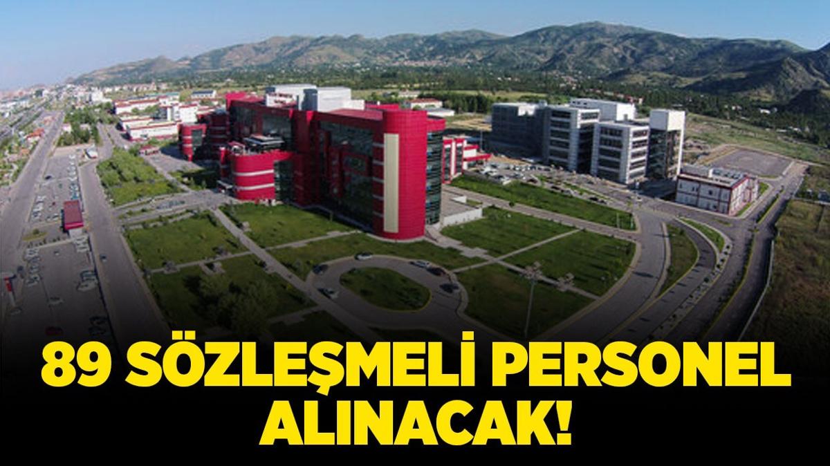 Afyonkarahisar Salk Bilimleri niversitesi 89 Szlemeli Personel alacak!