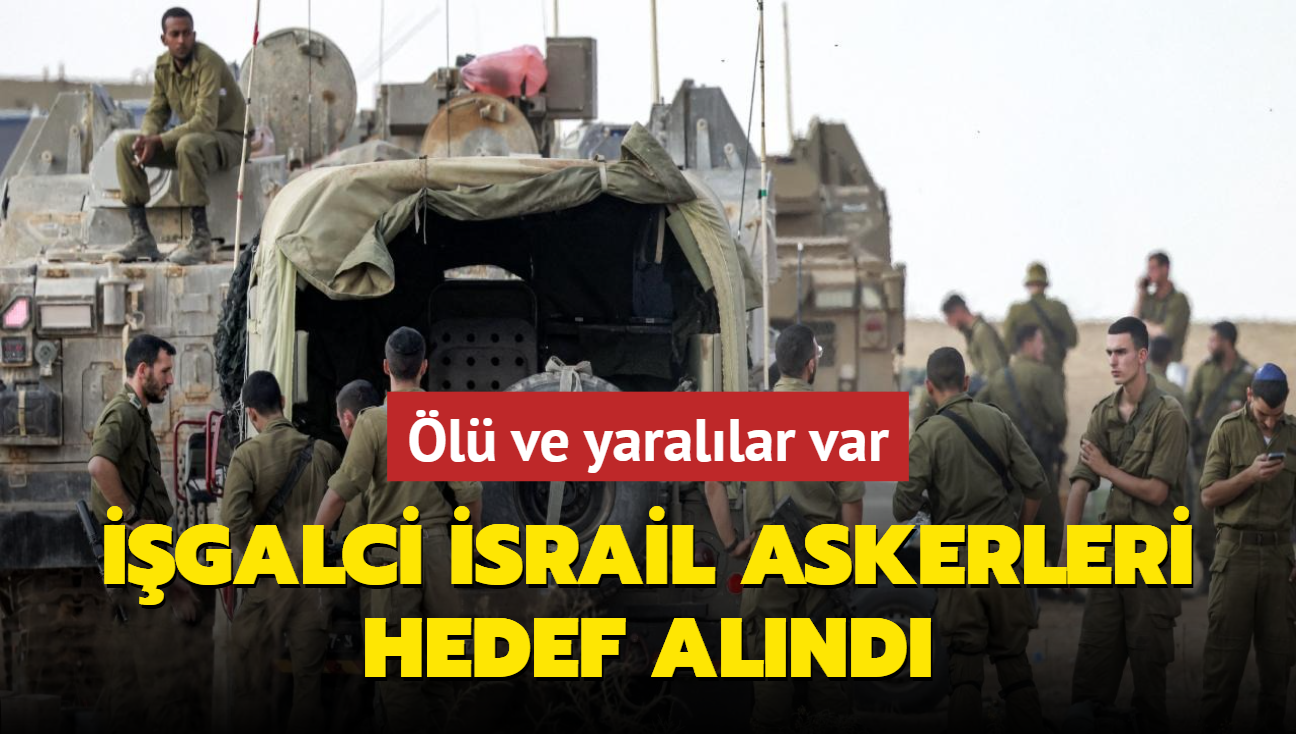 srail askerleri hedef alnd! l ve yarallar var