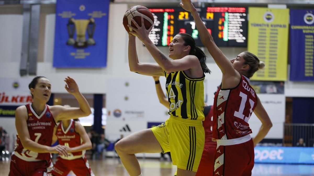 Lider Fenerbahe Opet'in rakibi son sradaki Villeneuve d'Ascq LM