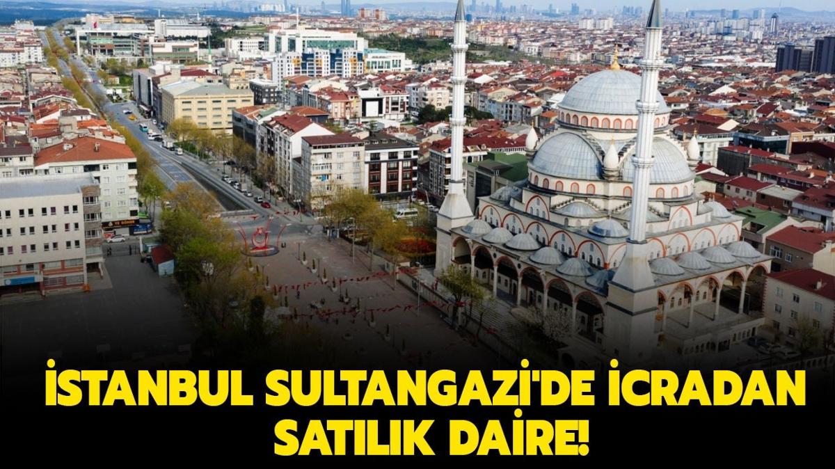 stanbul Sultangazi'de icradan satlk daire!