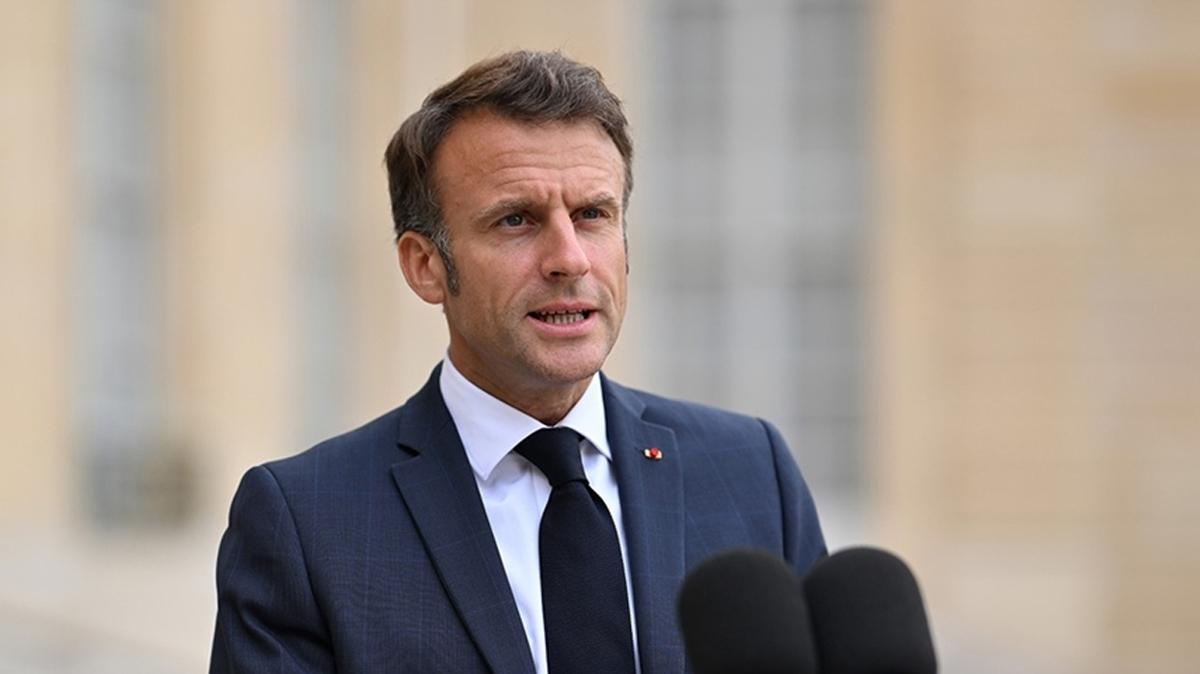 Macron'dan Gazze aklamas