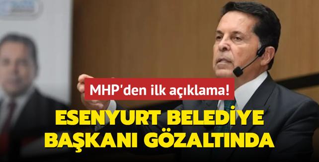 Esenyurt Belediye Bakan Ahmet zer gzaltna alnd