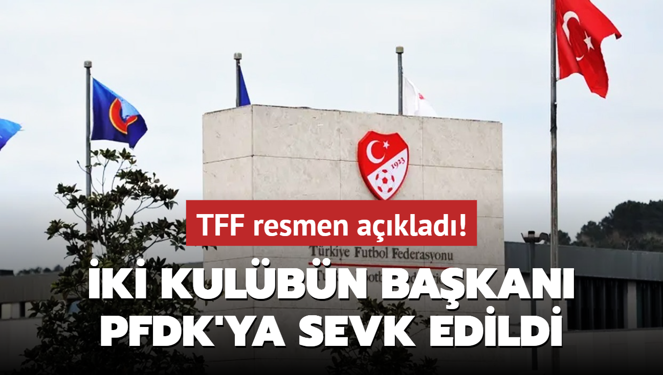 Sper Lig'de iki kulbn bakan PFDK'ya sevk edildi