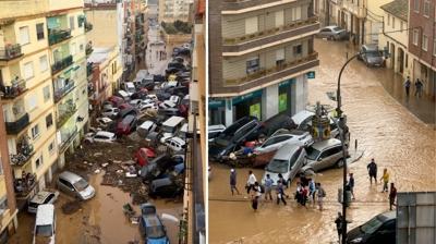 spanya'da sel felaketi byyor: 72 l... Ulusal yas ilan edildi