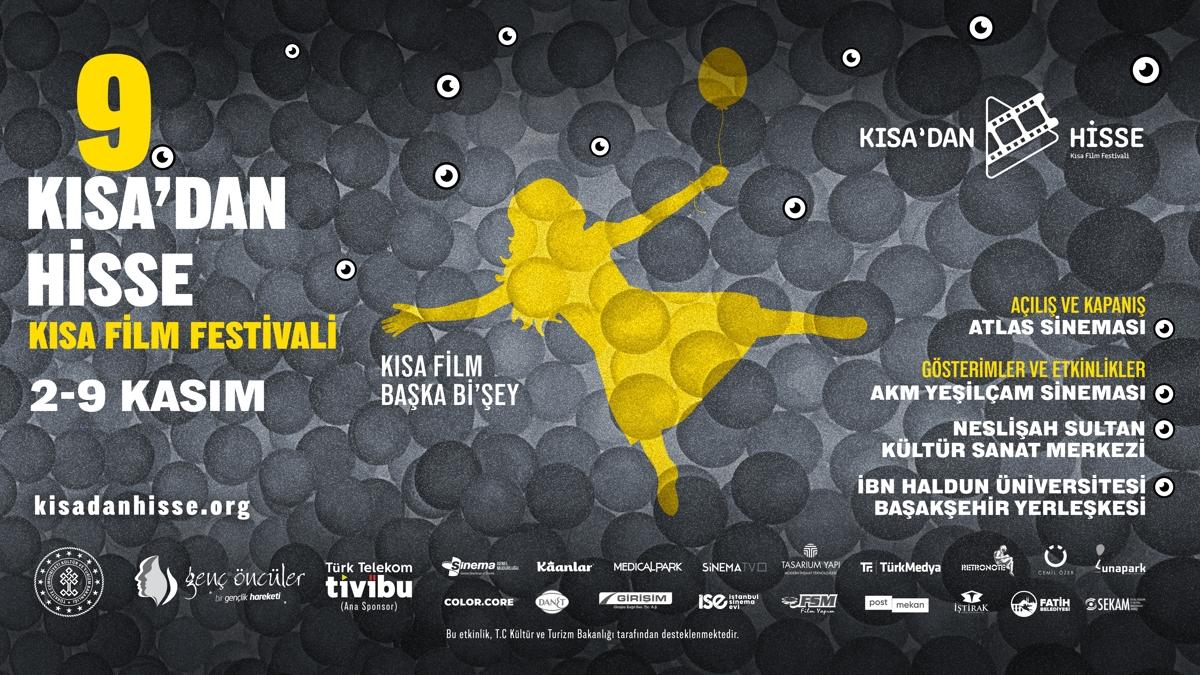 9. Ksa'dan Hisse Ksa Film Festivali'nin etkinlik program akland