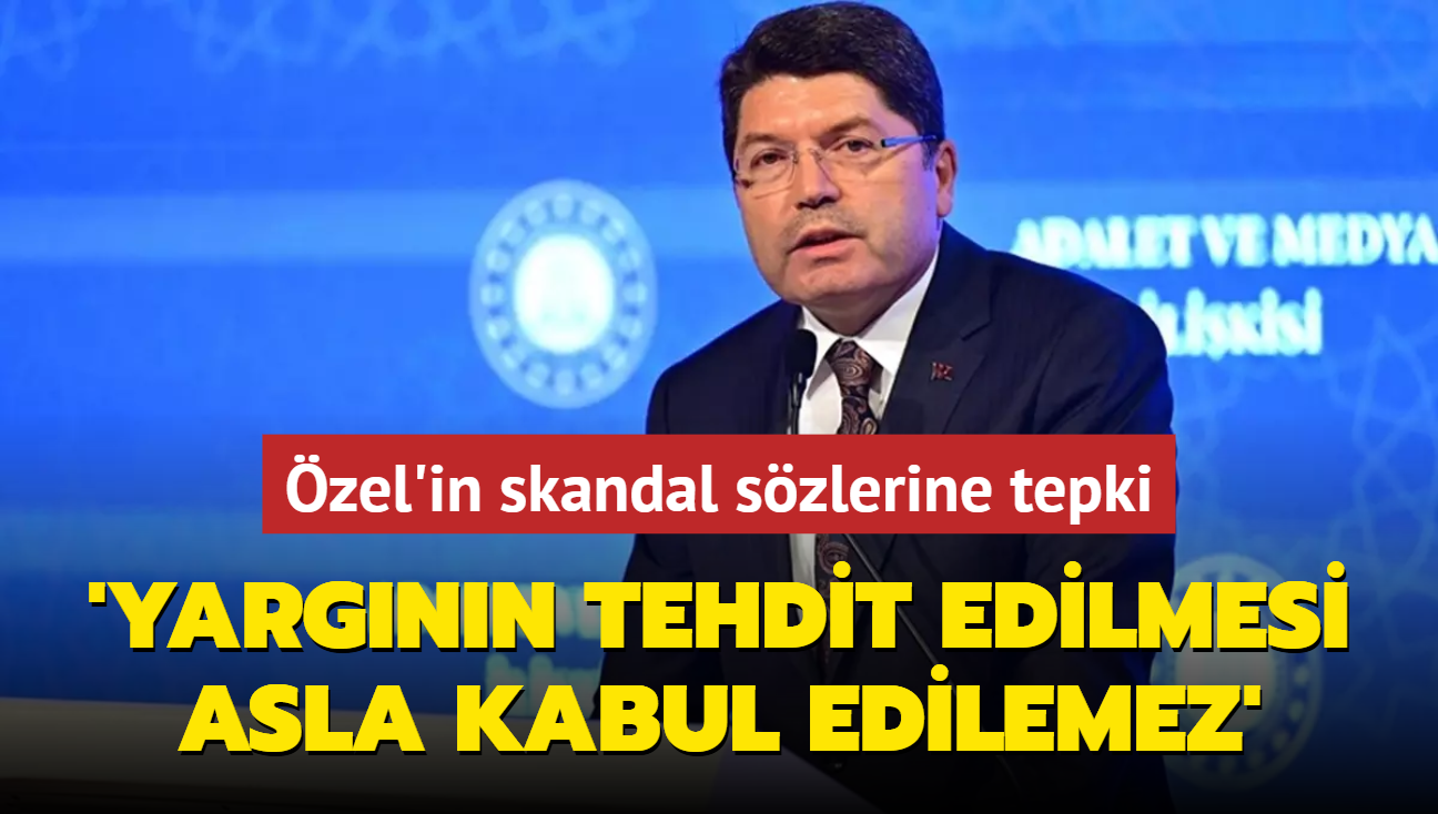 Bakan Tun: Yarg mensuplarnn hedef gsterilerek tehdit edilmesi asla kabul edilemez