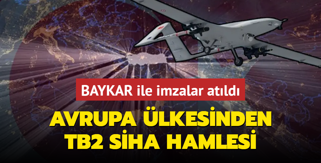 BAYKAR ile imzalar atld! TB2 SHA'lar iin yeni hamle