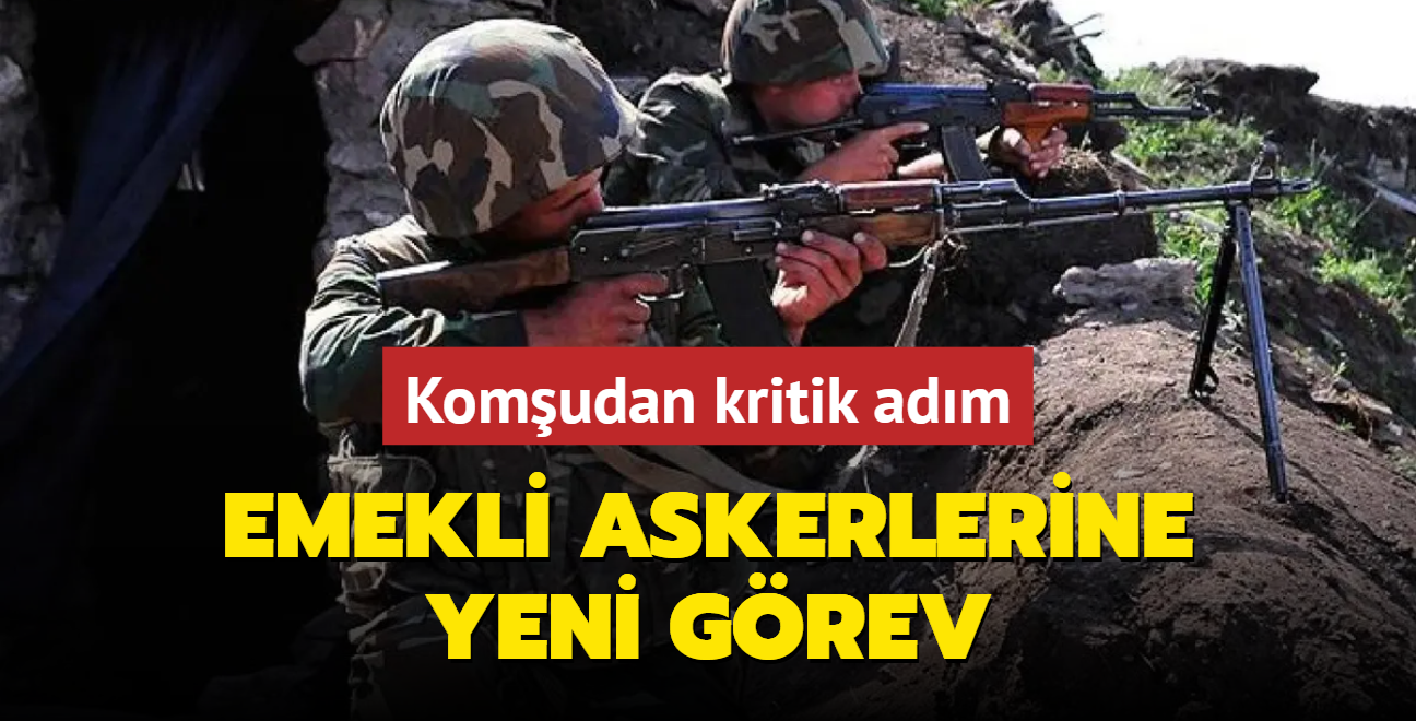 Komudan kritik adm! Emekli askerler snr blgelerinde istihdam edilecek