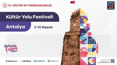 Kltr Yolu Festivali'nin son dura Antalya