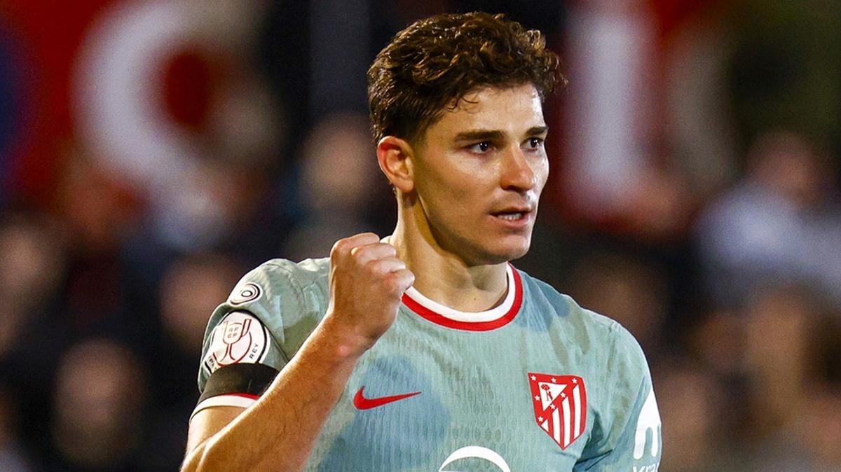 Julian Alvarez, Atletico Madrid'e turu getirdi