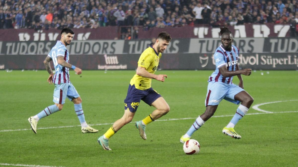 Trabzonspor-Fenerbahe manda gvenlik en st seviyede!