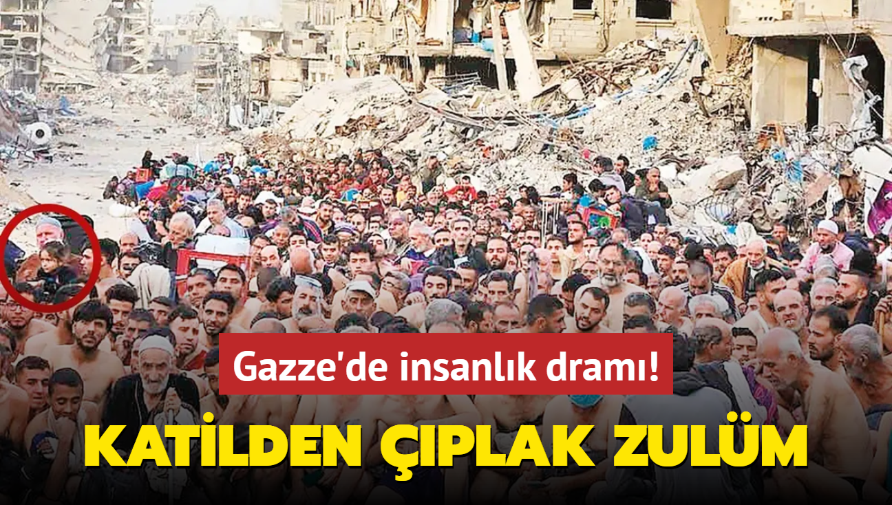 Katilden plak zulm... Gazze'de insanlk dram!