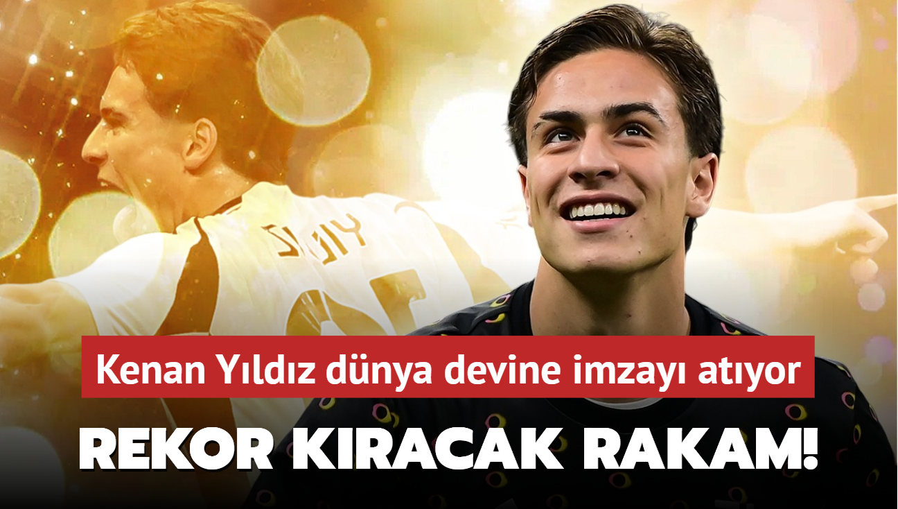 Rekor kracak rakam! Kenan Yldz dnya devine imzay atyor