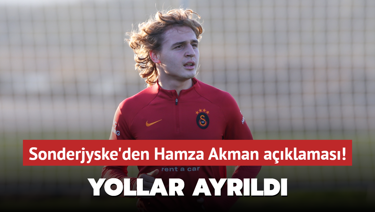 Sonderjyske'den Hamza Akman aklamas! Yollar ayrld