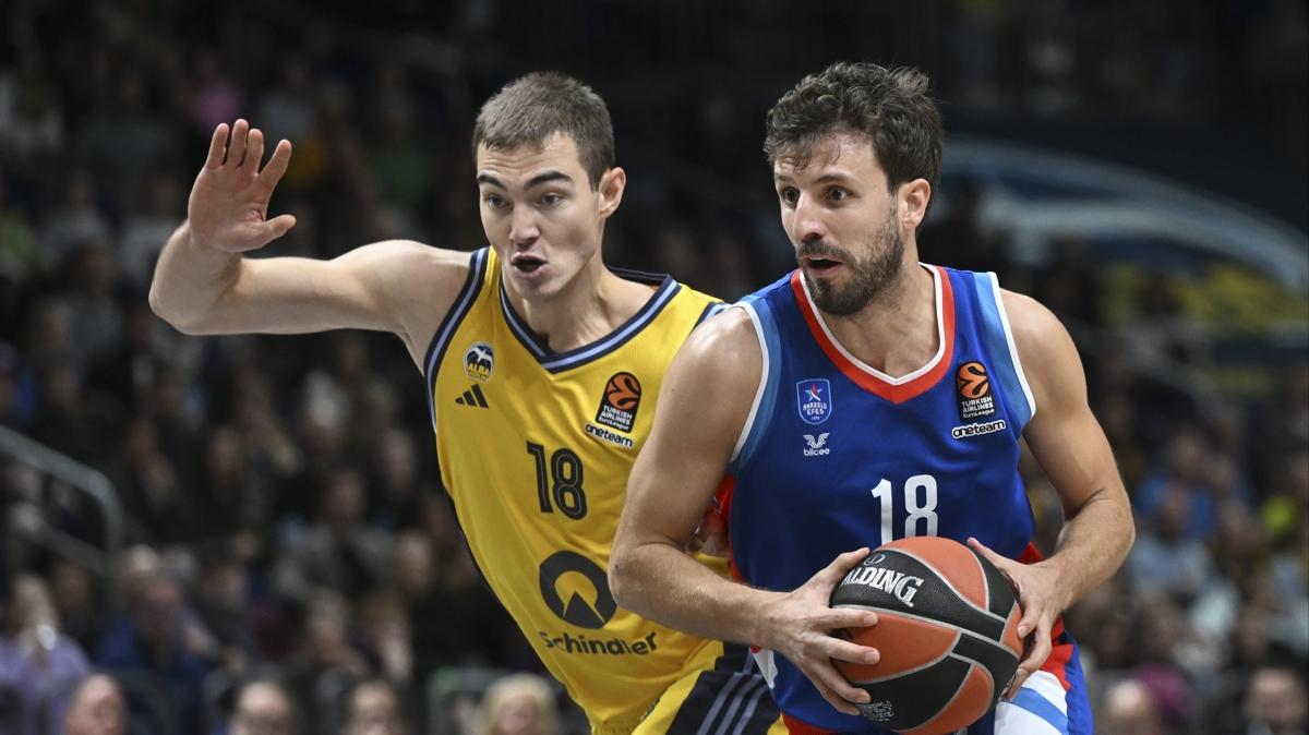 Anadolu Efes, Alba Berlin deplasmannda hata yapmad