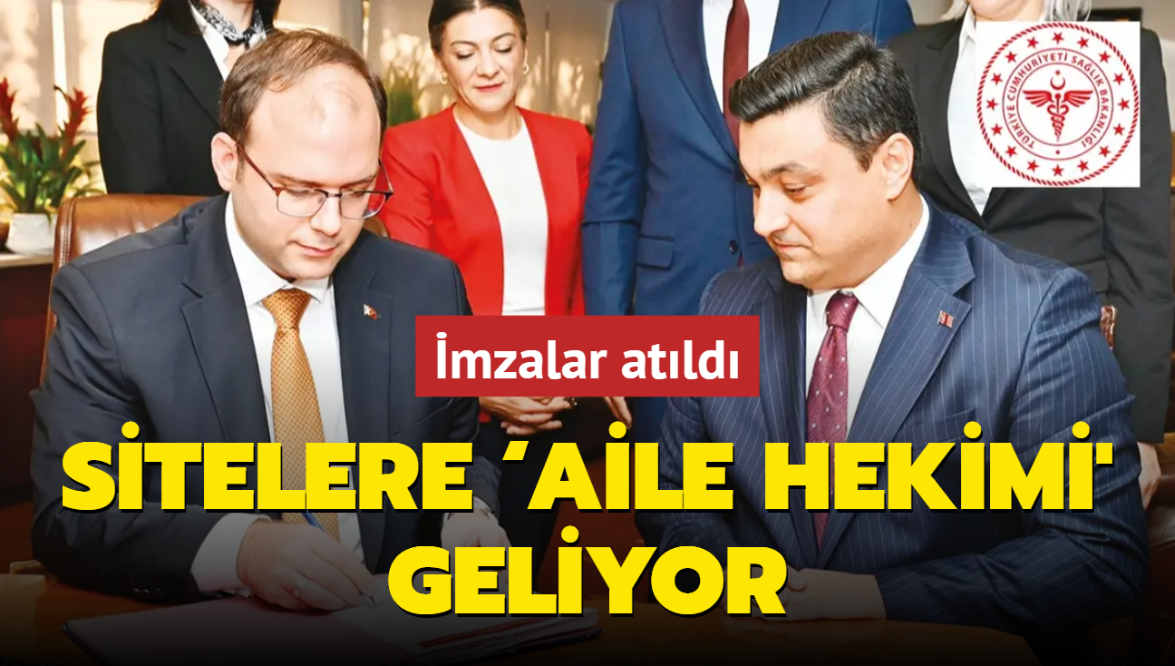 Sitelere Aile hekimi' geliyor