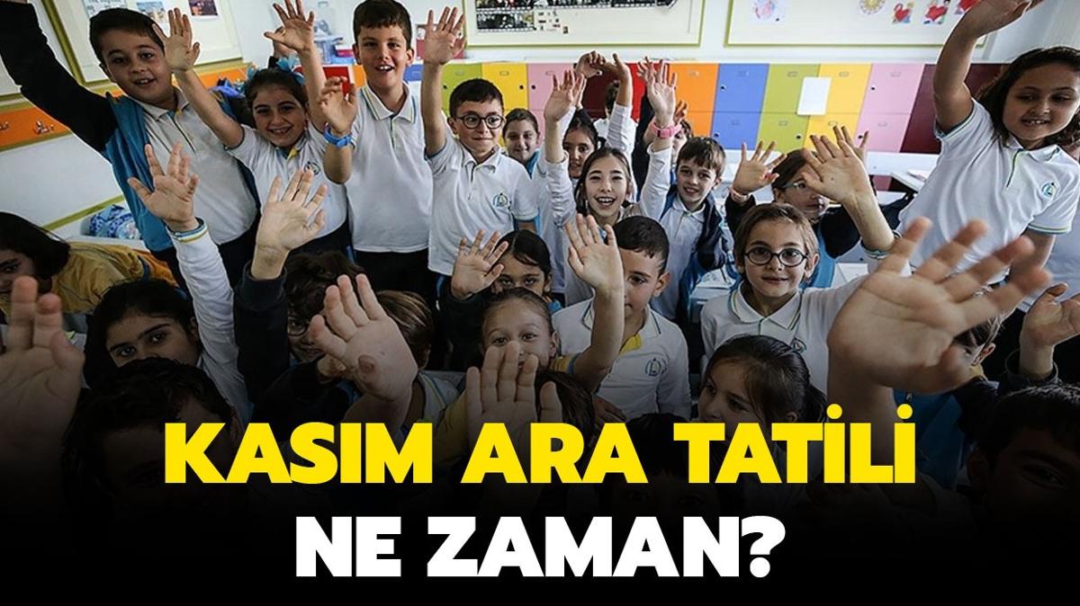 Ara tatil ne zaman, ayn kanda" MEB Kasm ara tatili tarihleri 2024