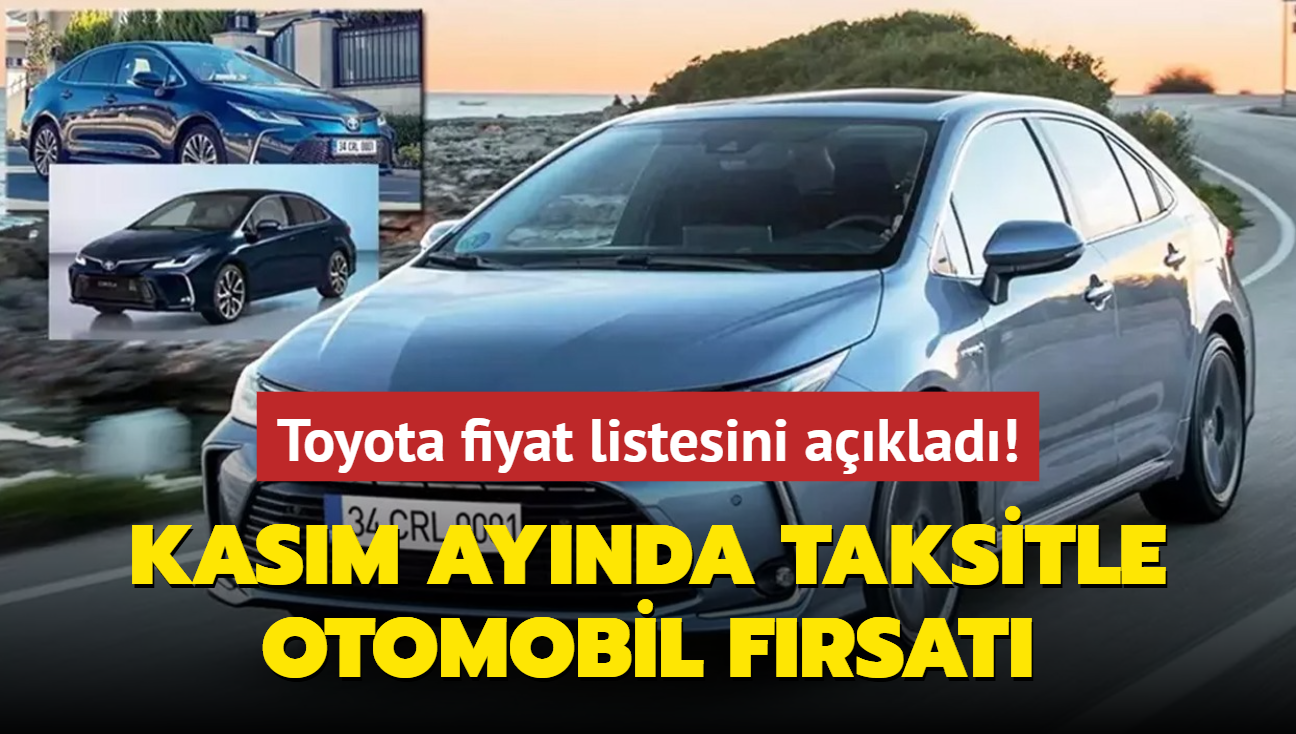 Toyota yapacan yapt: Kasm ayna noktay koydu! Tamamna taksitle otomobil frsat