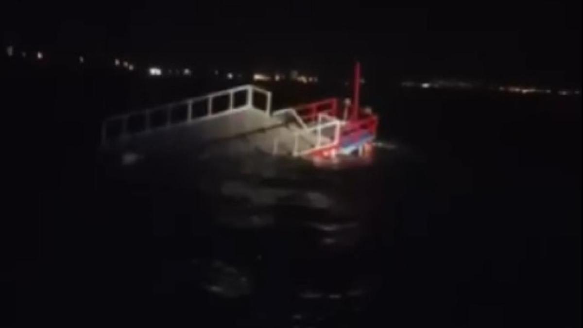 Adana'da balk teknesi batt