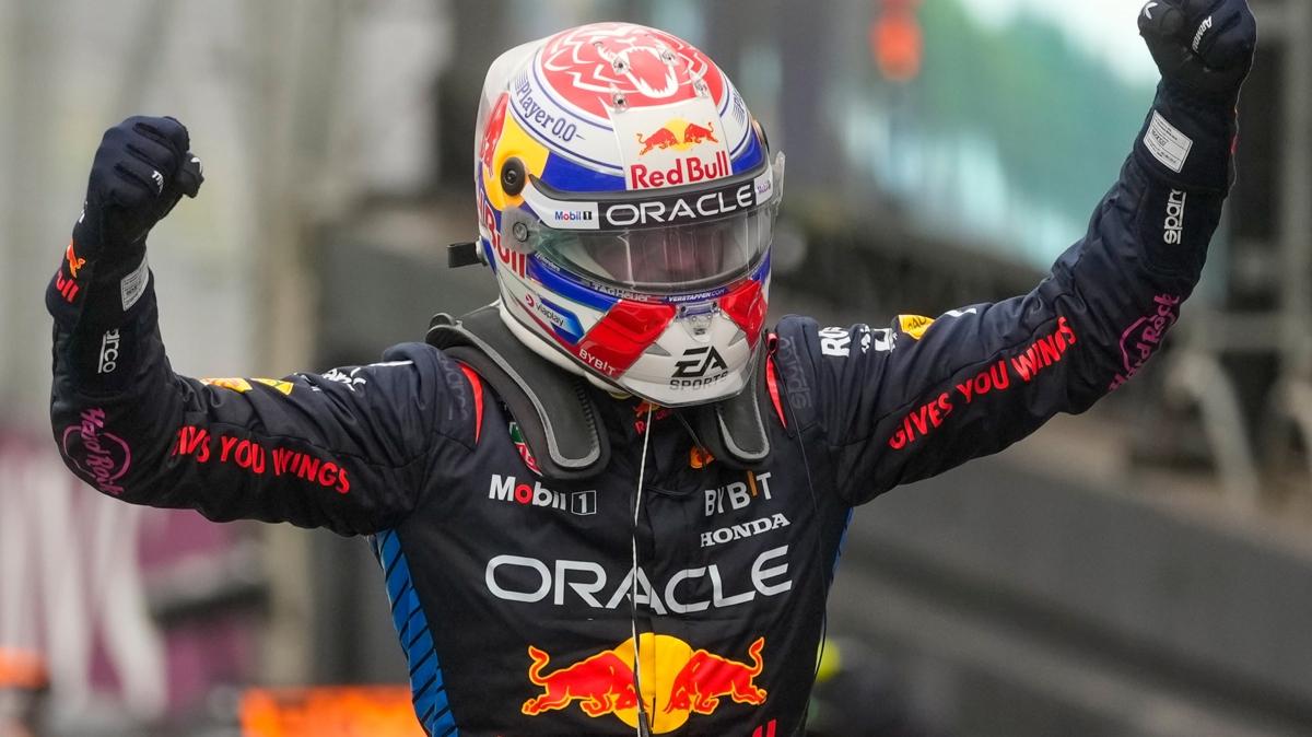 Brezilya Grand Prix'sinde kazanan Verstappen!