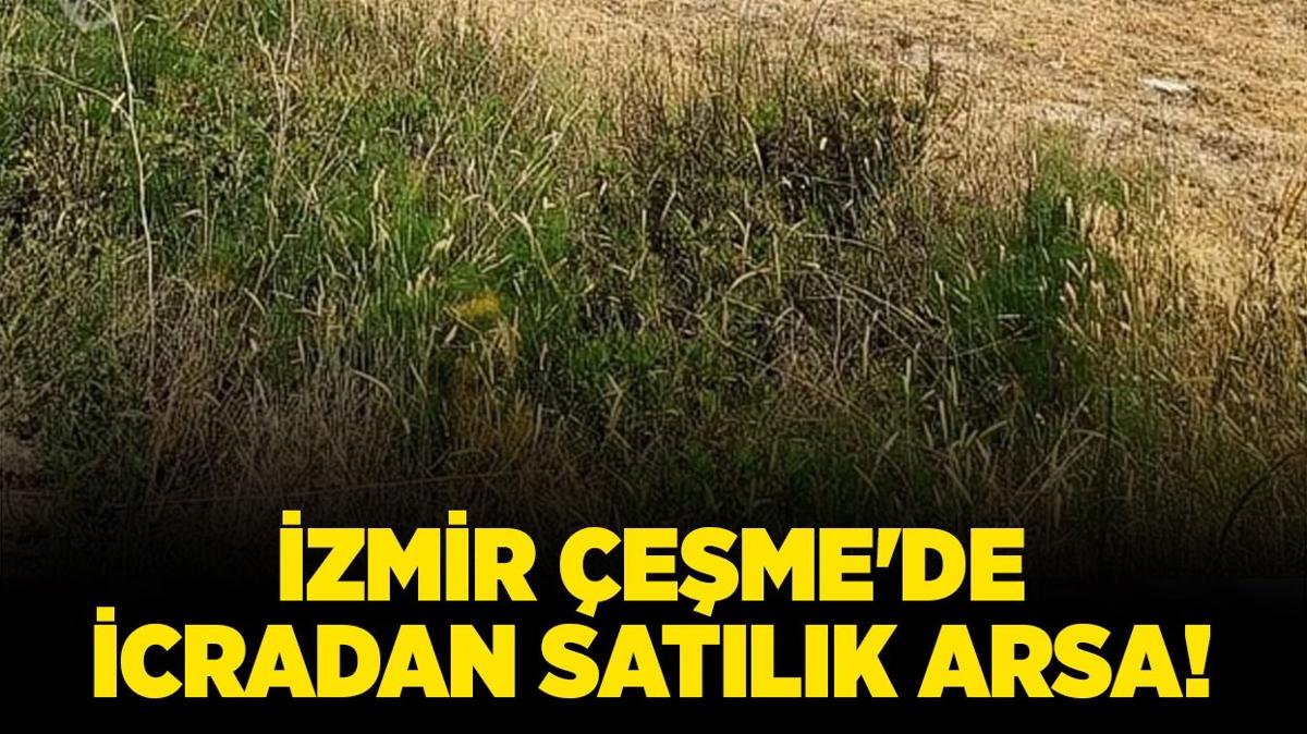 zmir eme'de icradan satlk arsa!