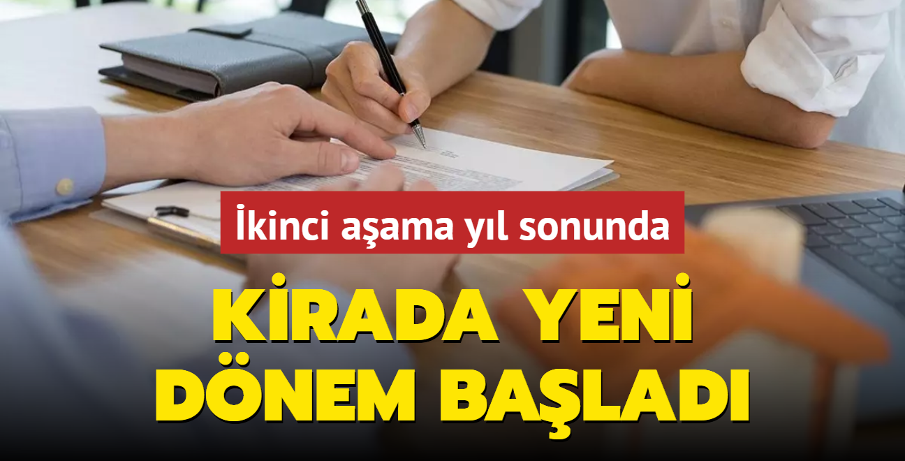 Kira szlemelerinde yeni dnem resmen balad! kinci aama yl sonunda