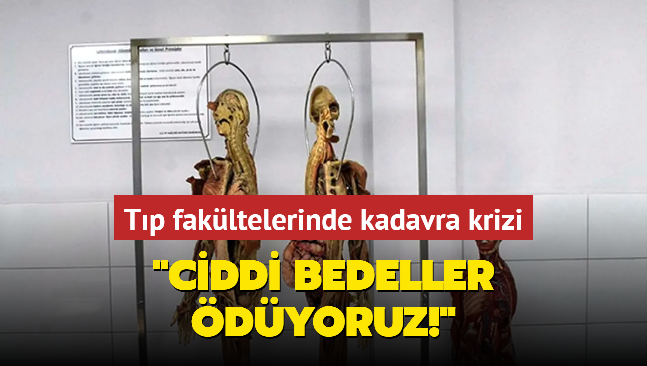 Tp fakltelerinde kadavra krizi: Ciddi bedeller dyoruz!