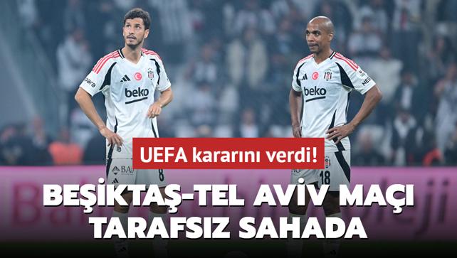 UEFA kararn verdi! Beikta-Maccabi Tel Aviv ma tarafsz sahada oynanacak