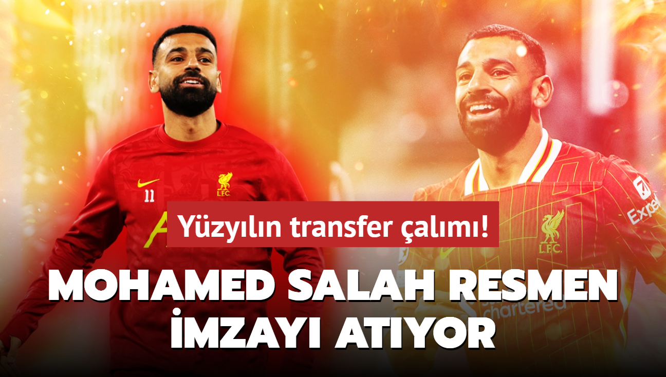 Ve Mohamed Salah resmen imzay atyor! Yzyln transfer alm