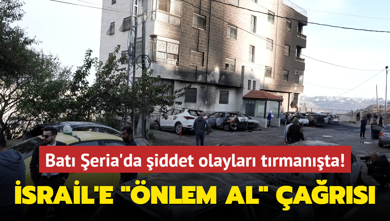 Bat eria'daki iddet olaylar ABD'yi endielendirdi... srail'e "nlem al" ars