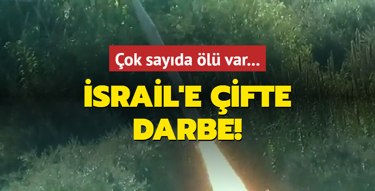 ok sayda l var... srail'e ifte darbe!