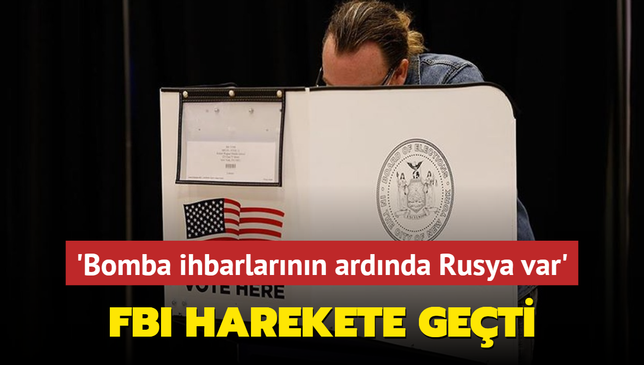 FBI: Oy verme noktalarnda yaplan bomba ihbarlar Rusya kaynakl