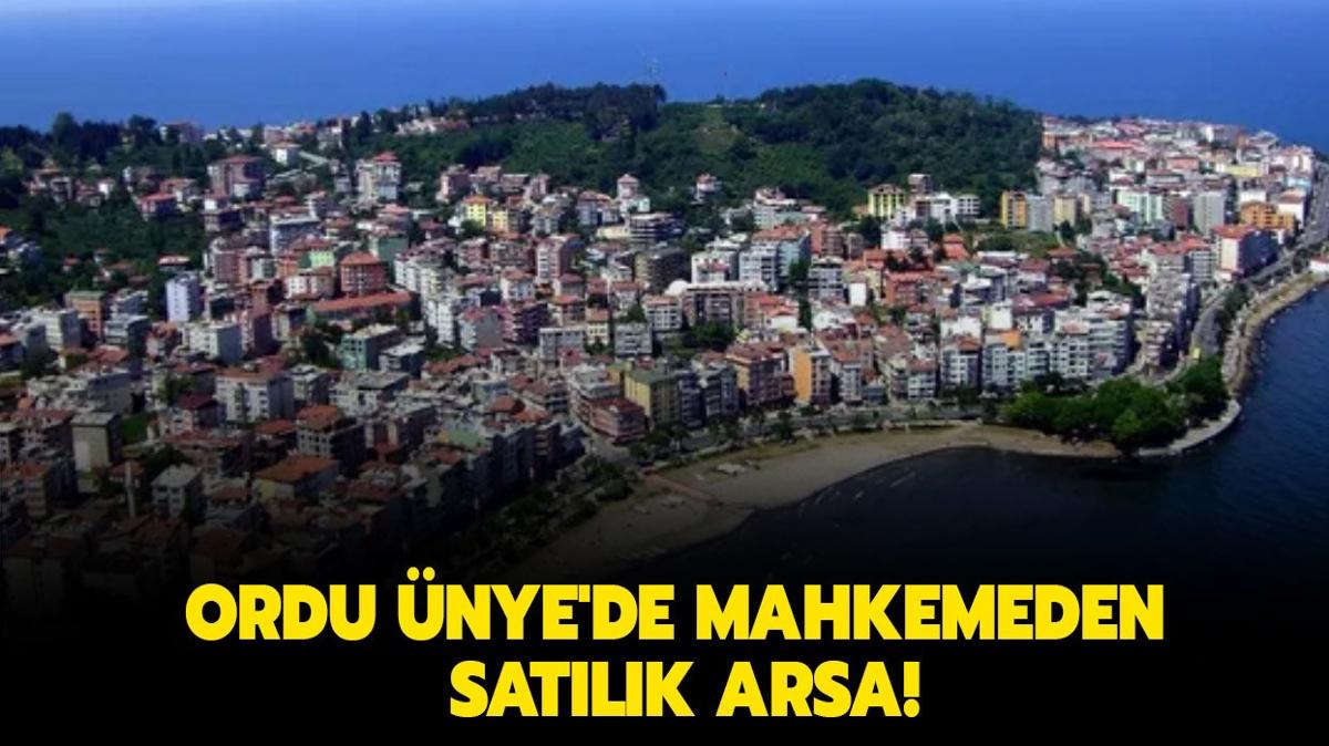 Ordu nye'de mahkemeden satlk arsa!