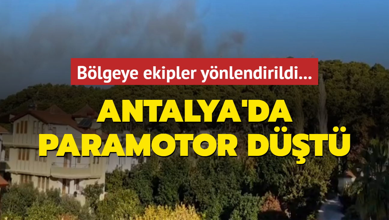 Antalya'da paramotor dt