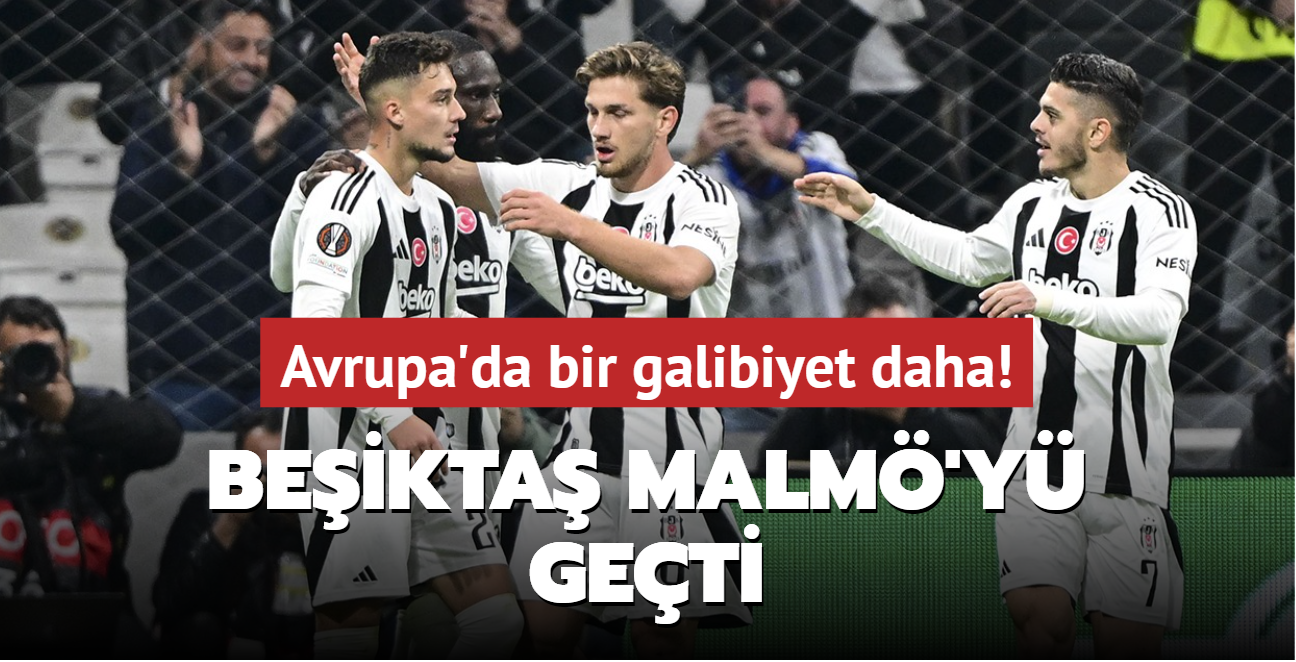 MA SONUCU: Beikta 2-1 Malm