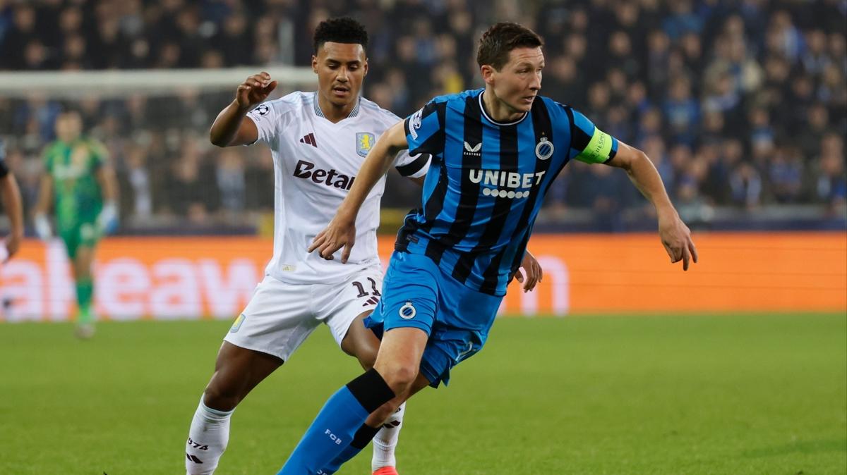 Club Brugge Aston Villa'y devirdi