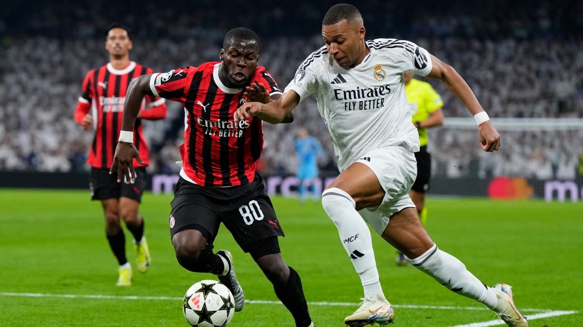 Real Madrid, Milan'a boyun edi