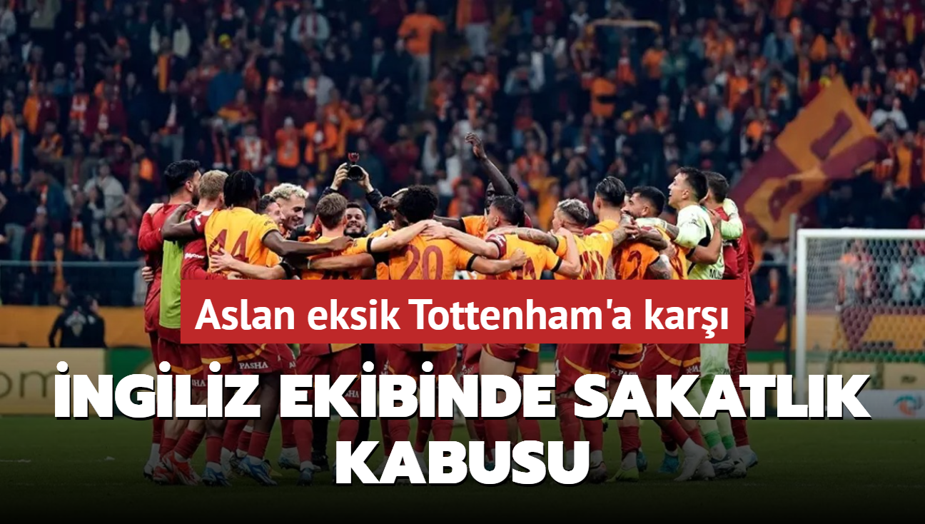 Aslan eksik Tottenham'a kar