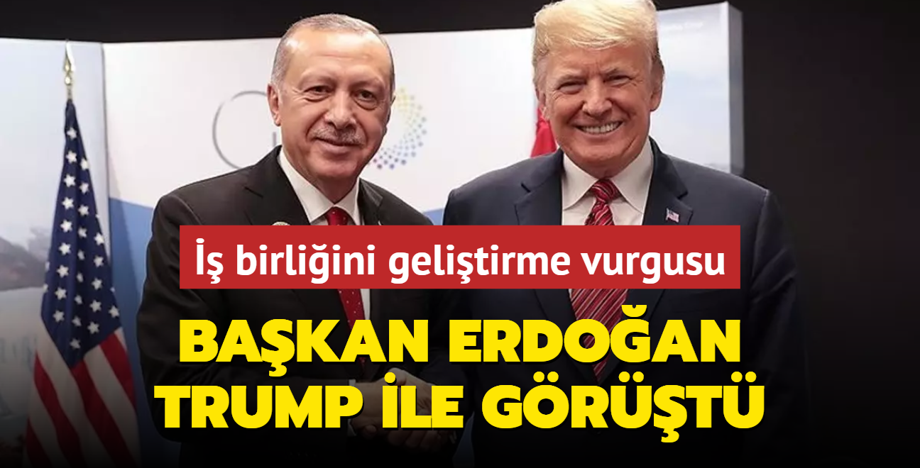 Bakan Erdoan'dan Donald Trump'a tebrik telefonu